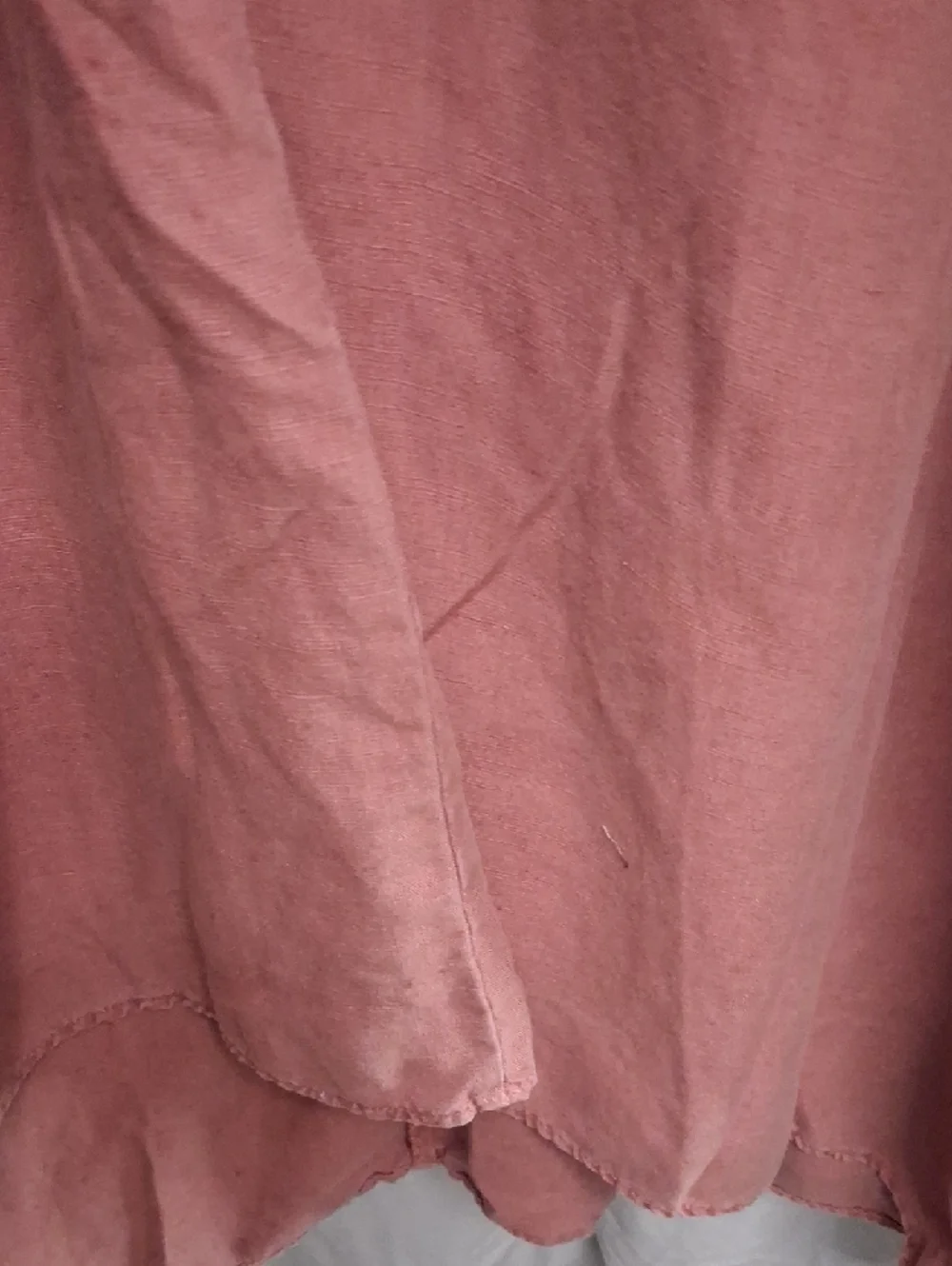 Zara Mauve V-Neck Short Sleeve Maxi Dress - Picture 4 of 4